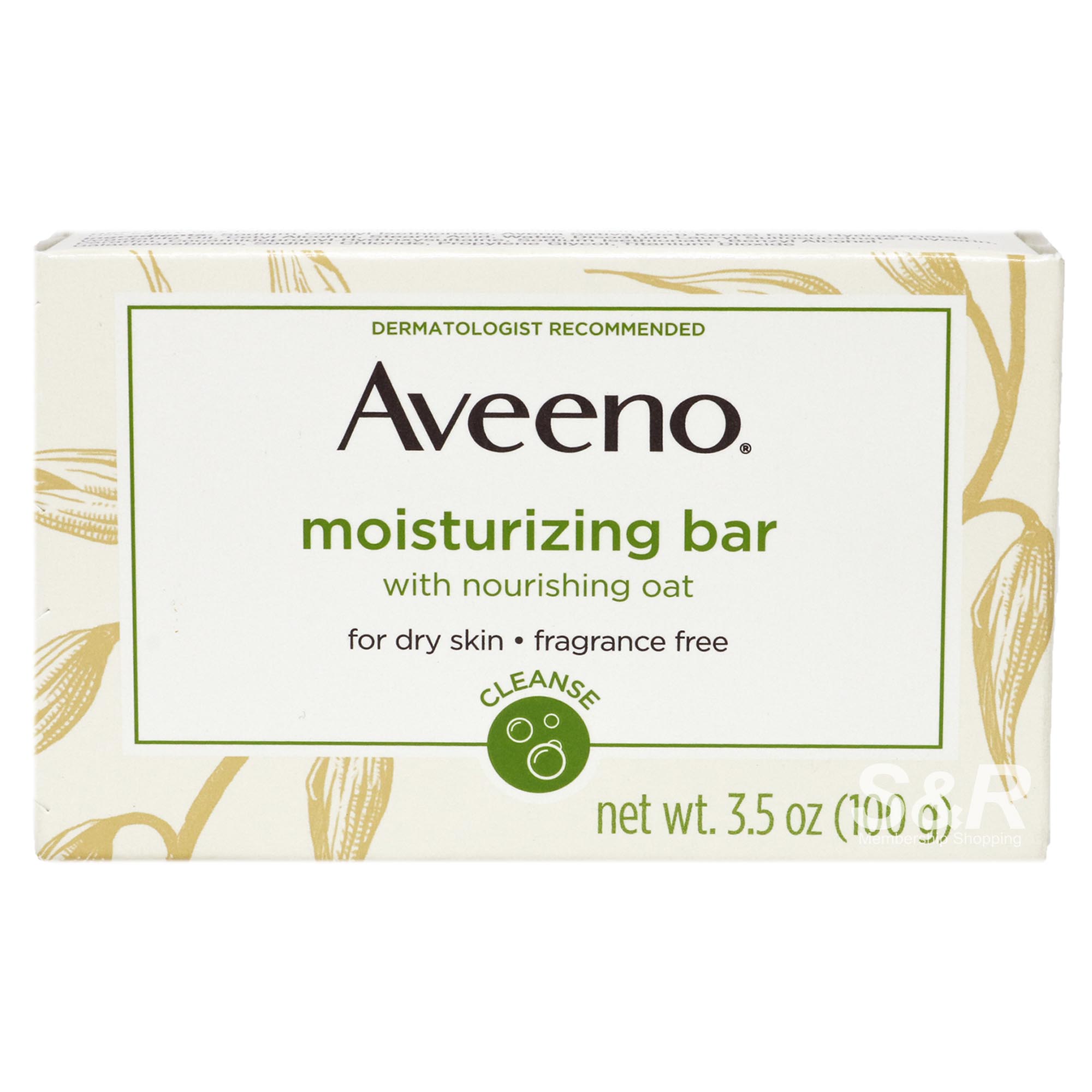 Aveeno Moisturizing Bar Soap with Nourishing Oat 100g Aveeno Moisturizing Bar Soap with Nourishing Oat 100g